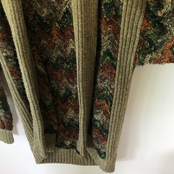 LeRoy Chevron Multi Color Cardigan - Picture 3 of 4